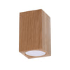 Flush mount ceiling light Sollux Lighting Ceiling Lamp KEKE 10 Oak