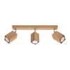 Chic Sollux Lighting Ceiling Lamp KEKE 3 Oak enhancing your home decor