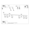 Chic Sollux Lighting Ceiling Lamp KEKE 6 Oak enhancing your home decor