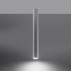 Industrial flush ceiling lamp Sollux Lighting Ceiling Lamp LAGOS 60 White
