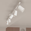 Minimalist Design With Sollux Lighting Ceiling Lamp LEMMI 6L White
