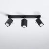 Modern ceiling lights Sollux Lighting Ceiling Lamp MERIDA 3 black