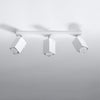 Modern ceiling lights Sollux Lighting Ceiling Lamp MERIDA 3 White