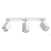 Industrial lighting Sollux Lighting Ceiling Lamp MERIDA 3 White