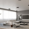 Elegant Sollux Lighting Ceiling Lamp MONO 1 Black