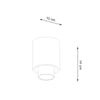 Elegant ceiling lights by Sollux Lighting for modern interiors
