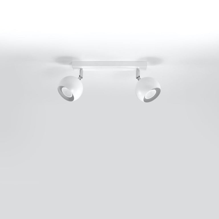 Sollux Lighting Ceiling Lamp OCULARE 2 White