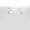 Home accessories lighting Sollux Lighting Ceiling Lamp OCULARE 2 White

