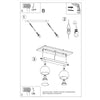 Semi flush mount lighting option with Sollux Lighting Ceiling Lamp OCULARE 2 White
