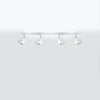 Stylish Sollux Lighting Ceiling Lamp OCULARE 4L white