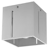 Ceiling lamp PIXAR grey flush mount ceiling light illuminating a stylish bathroom