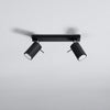Directional lights in Sollux Lighting Ceiling Lamp RING 2 black