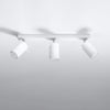 Stylish Sollux Lighting Ceiling Lamp RING 3 White lighting