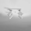 Stylish Sollux Lighting Ceiling Lamp RING 4 White lighting
