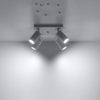 Modern design Sollux Lighting Ceiling Lamp RING 4 White