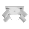 Sollux Lighting Ceiling Lamp RING 4 White for unique arrangements