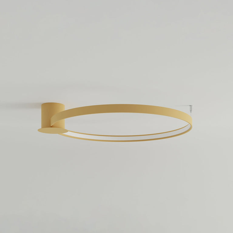 Sollux Lighting Ceiling Lamp RIO 78 Golden LED 3000K