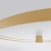 Stylish Sollux Lighting RIO 78 Golden LED Ceiling Lamp
