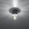 Stylish Sollux Lighting Ceiling Lamp SALGADO Concrete for modern interiors