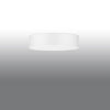 Modern flush mount ceiling light Sollux Lighting Ceiling lamp SKALA 50 white
