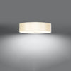 Stylish flush ceiling lamp Sollux Lighting Ceiling lamp SKALA 50 white