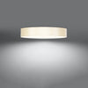 Stylish flush ceiling lamp Sollux Lighting Ceiling lamp SKALA 80 white