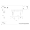 Ceiling lamp VERDO 4 white for minimalist spaces