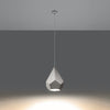 Stylish ceiling lamp for bedroom Sollux Lighting Ceramic pendant lamp PAVLUS