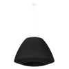 Elegant Sollux Lighting Chandelier BELLA 60 Black hanging lights
