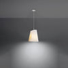Bedroom chandelier Sollux Lighting Chandelier BLUM 1 White for contemporary interiors
