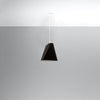 Bedroom chandelier Sollux Lighting Chandelier BLUM 1 Black for contemporary interiors