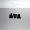Pendant ceiling lights Sollux Lighting Chandelier BLUM 3 black