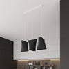 Chandelier light Sollux Lighting Chandelier BLUM 3 black