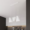 Chandelier light Sollux Lighting Chandelier BLUM 3 White
