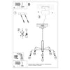 Sollux Lighting Chandelier DUOMO 5 elegant ceiling light fixture