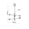 Industrial home accessories  Chandelier DUOMO 6