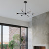 Pendant lighting for hallways in industrial interiors

