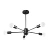 Black modern chandeliers for kitchen island lighting