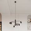 Sleek home accessory Sollux Lighting Chandelier LEMMI 6 Black.
