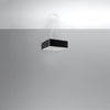 Stylish chandelier light Sollux Lighting Chandelier LOKKO 45 black
