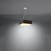 Ceiling light fixture Sollux Lighting Chandelier LOKKO 45 black