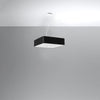 Sollux Lighting Chandelier LOKKO 55 Black ceiling light fixture