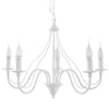 Sollux Lighting Chandelier MINERWA 5 White adding elegance to any room