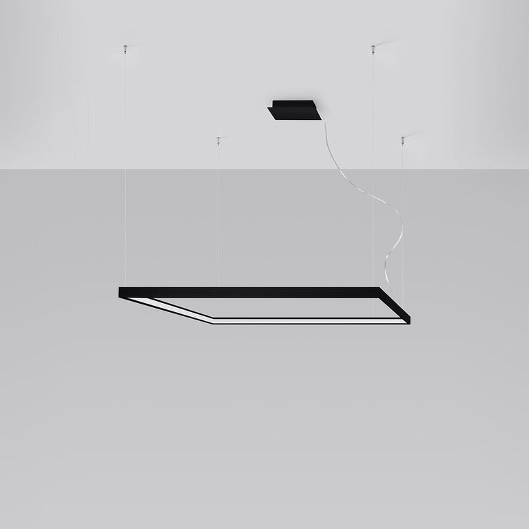 Sollux Lighting Chandelier NELYA L black 4000K