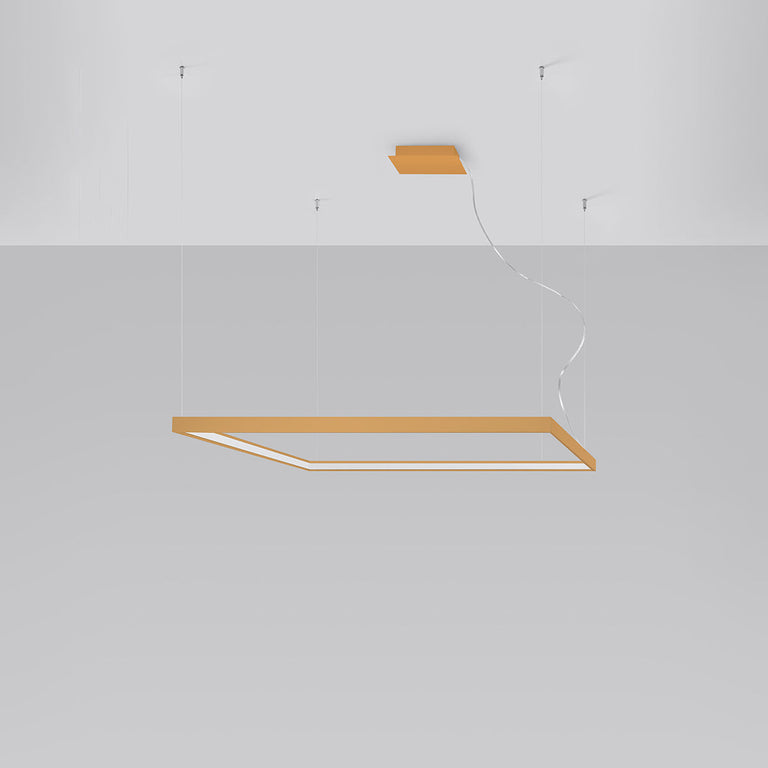 Sollux Lighting Chandelier NELYA L Golden 4000K