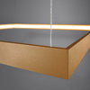 Enhance Ambiance with Sollux Chandelier NELYA L golden 4000K