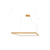 Sollux Lighting Chandelier NELYA L golden 4000K for Contemporary Spaces