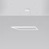 Sollux Lighting Chandelier NELYA L White: Minimalist Elegance
