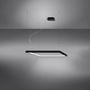 Stylish Sollux Lighting NELYA M black 4000K Pendant Light