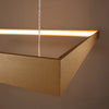 Stylish Sollux Lighting Chandelier NELYA M golden 3000K